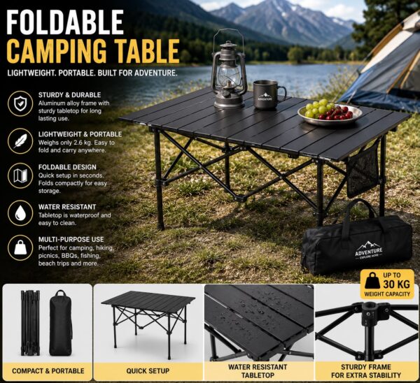 Portable Foldable Camping Table